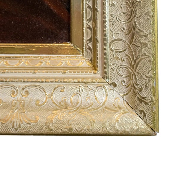 Late 19th Century Still Life Oil on Canvas With Grapes and Corn by Giuseppe Falchetti, Ca. 1875 For Sale - Image 5 of 10