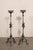 Mid 20th Century French Forged Iron Floor Candlesticks, 5 Ft For Sale - Image 12 of 13