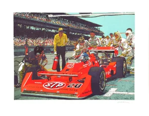 Red Formula, Ron Kleemann Screen Print