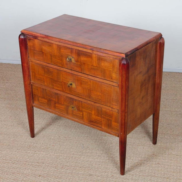 Art Deco Marquetry Chest of Drawers, 1930s For Sale - Image 4 of 10
