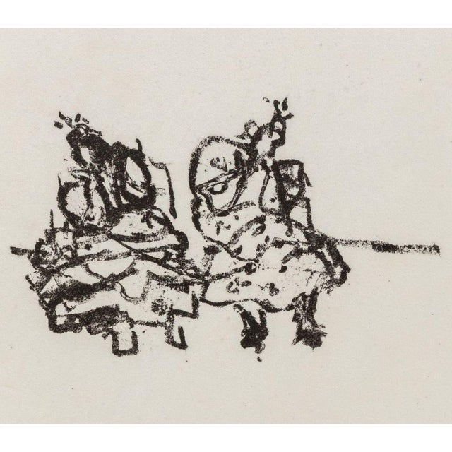 Manfred Schwartz (American, b. Poland, 1909-1970), The Flamenco Dancers, Lithograph on Rice Paper, numbered edition "3/13"...