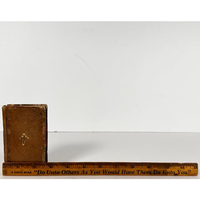 Antiquarian French Leather Prayer Book: Method for Conversing With God, 1774 For Sale - Image 17 of 18