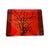 2000 - 2009 Vintage Florentine Red Coral Lacquered Cork Placemat – Handmade in Firenze, Italy For Sale - Image 5 of 10