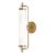 Currey & Company Latimer Brass Wall Sconce For Sale
