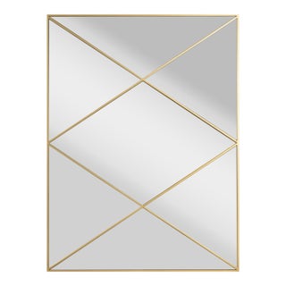Deco Diamond Vanity Mirror For Sale