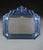 Antique Venetian Blue Glass Mirror, 1890 For Sale - Image 6 of 6