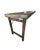 Vintage Rustic Reclaimed Wood Indian Wedding Banquet Table For Sale - Image 4 of 9