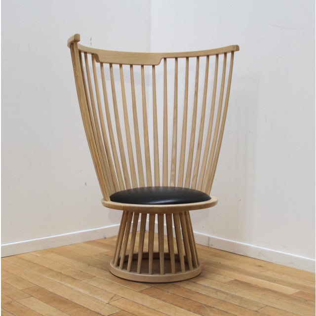 Wood Armchair Fan from Tom Dixon For Sale - Image 7 of 10