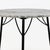 1960s Mid-Century Modern Italian Marble and Metal Round Coffee Table, 1960s For Sale - Image 5 of 7