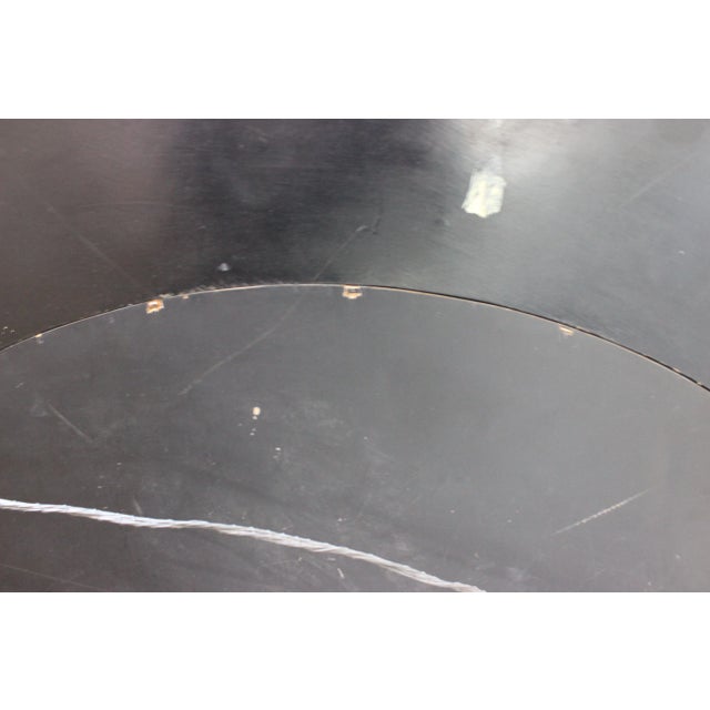 Greek Key Marble Wall Mirror 45"diam Maitland-Smith For Sale - Image 11 of 13