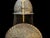 Brass Large Hand Hammered Brass Helmet Shield Set For Sale - Image 8 of 15
