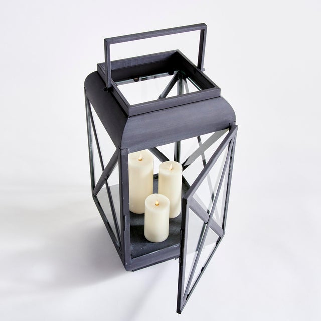Kenneth Ludwig Chicago Terrazza Outdoor Lantern Medium For Sale - Image 4 of 7