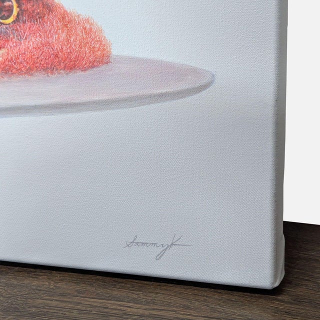 Sammy Koh “A Warm Welcome” Original Acrylic on Canvas, 2025 For Sale In San Francisco - Image 6 of 6
