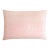 Kevin O'Brien Woodgrain Faux Bois Blush Cut Velvet 14 x 20" Pillow For Sale