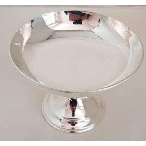 Metal George VI Sterling Silver Tazza or Fruit Bowl, Sheffield, 1940 For Sale - Image 7 of 14