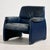 Textile Vintage Leather Lounge Chair from de Sede, 1980s For Sale - Image 7 of 7