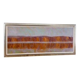 Monumental Oil Painting by Frank Hodgkinson (1919-2001) For Sale