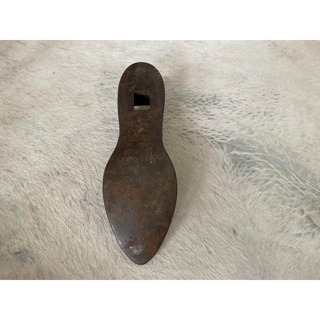 Early 20th Century Cast Iron Cobbler's Shoe Molds Set of 3 For Sale - Image 10 of 17