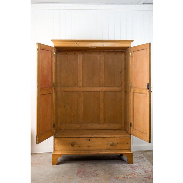 19th Century George III Pine Knockdown Wardrobe For Sale - Image 4 of 14