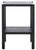 Black Hendro Accent Table in Black For Sale - Image 8 of 8