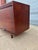 Brass Jens Risom Tambour Door Cabinet, Walnut & Brass, Mid-Century, 1965 For Sale - Image 8 of 14