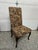 Wood Vintage Chinoiserie Tapestry Chair For Sale - Image 7 of 8