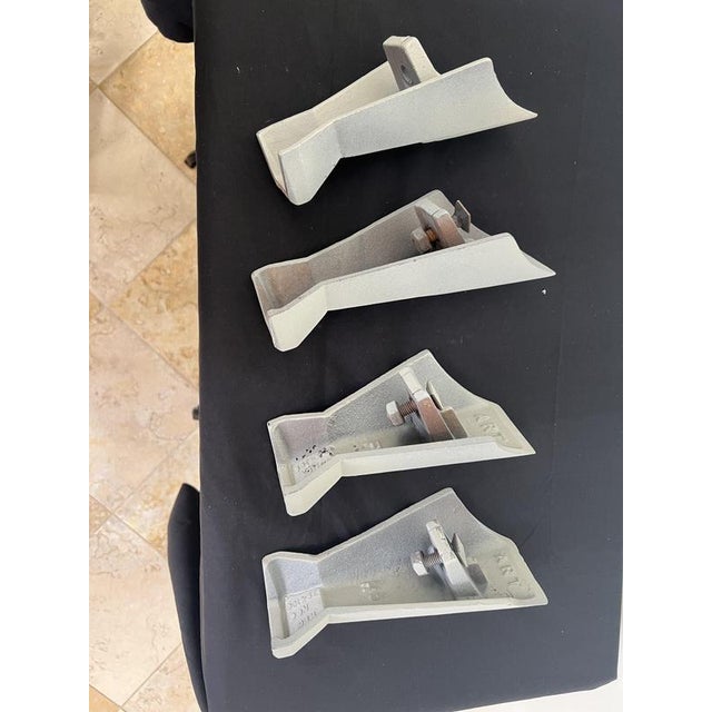 Antique English Blue and White Stoneware Meat Platters, Set of 4 For Sale - Image 4 of 18