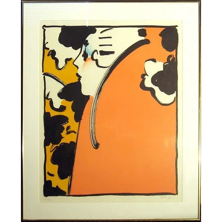 写真・グラフィック betty mama peter-max-peach-lady-signed-