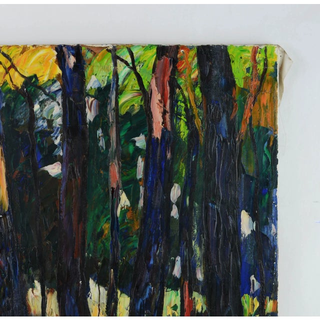 Impressionist Oil Painting Woods Maurice Vagh-Weinmann (Hungary, 1897-1978) For Sale In New York - Image 6 of 8