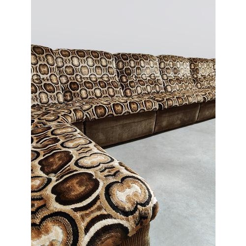 Vintage Modular Lounge Sofa, 1970s, Set of 7 For Sale - Image 10 of 10