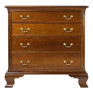 1990s Waterford Furniture Makers Solid Cherry Bachelor’s Chest For Sale