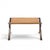Mies van der Rohe for Knoll Mid Century Barcelona Stool with Cowhide Sling This stool measures: 23 wide x 22 deep x 11.5...