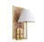 Contemporary Matthew Izzo Home Daren Contemporary Brass Wall Sconce For Sale - Image 3 of 5