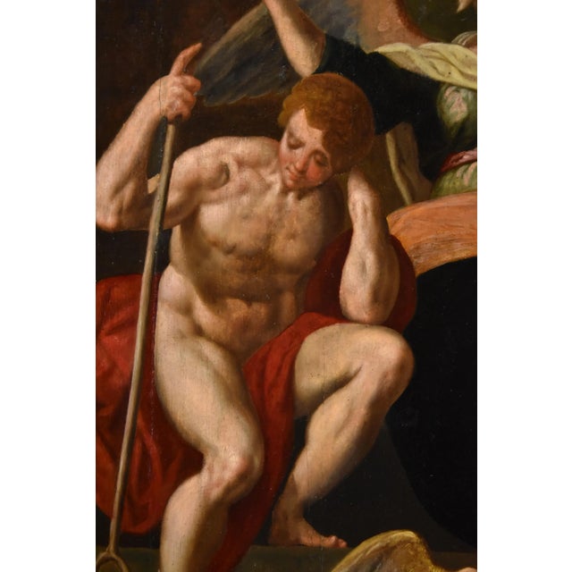 Jacob De Backer, Redemption of Adam & Eve, 1575, Oil Painting For Sale - Image 8 of 16