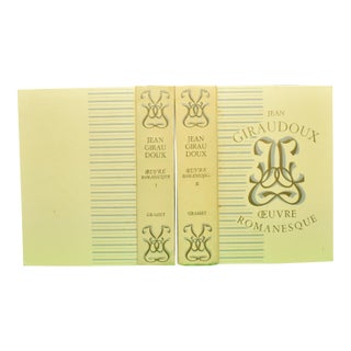 "Œuvre Romanesque" 1955 Giraudoux, Jean For Sale