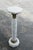 Marble and Bronze Tall Flower Plant Statue Table For Sale - Image 12 of 12