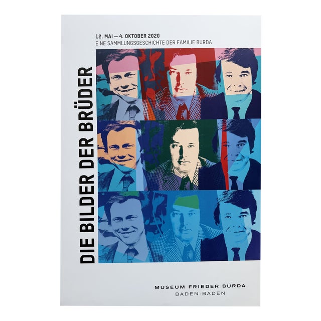 The Three Gentlemen in the style of Andy Warhol, 2000s For Sale