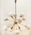 Sputnik 12-Light Chandelier in Brass and Glass For Sale - Image 10 of 18