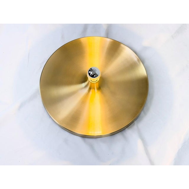1960s Space Age Brass Wall Sconce from Honsel, 1960s For Sale - Image 5 of 10