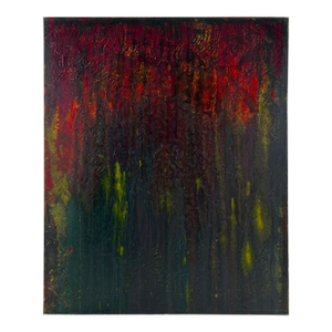 Fire in the Forest at Night by Dave Francis Original Acrylic on Canvas