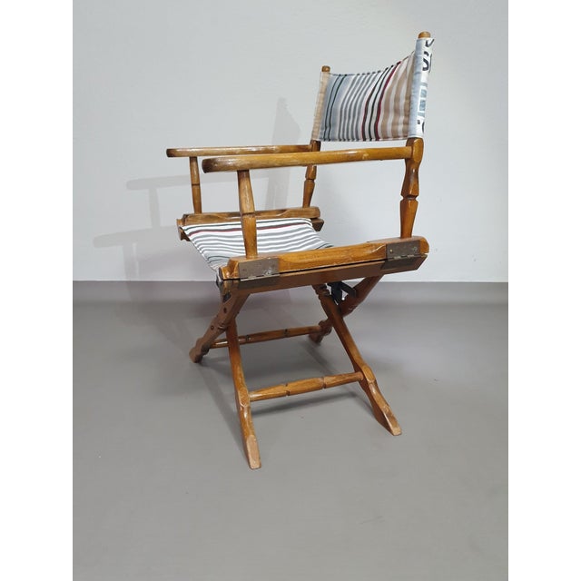 Foldable Deck Chair by W.H. Den Ouden for Vetus Rotterdam For Sale - Image 16 of 18