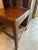 Beautiful rich patina finish which has been created over time. Very stury and handsome. Perfect for an extra chair or...