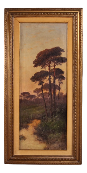 Marko, Italian Landscape, 1880, Oil on Canvas
