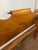Early 20th Century Tiger Maple Colonial Virginia Acorn Full Bed Frame 1800's For Sale - Image 5 of 12