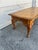 Late 20th Century Vintage Oak Queen Anne Style Coffee Table | Colonial Style Cocktail Table For Sale - Image 5 of 11