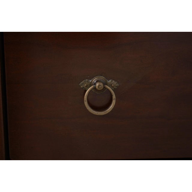 Grange French Empire Style Cherry Jewelry Display Cabinet For Sale In Philadelphia - Image 6 of 12