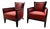 Art Deco Lounge Chairs from the Bielefeld Workshops, 1990s, Set of 2 For Sale