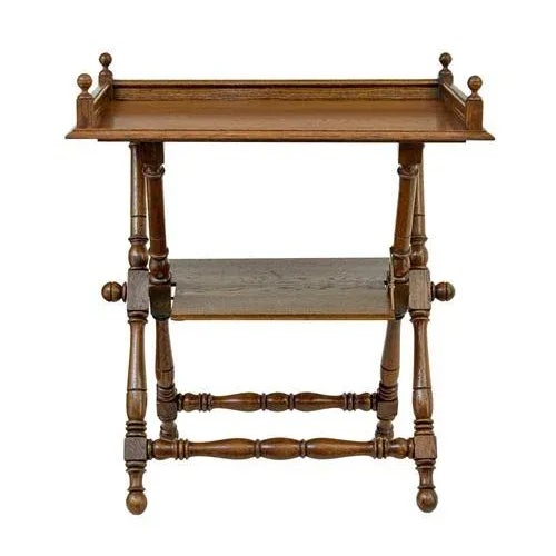 19th Century Oak Butlers Tray from Bäckaskog Castle, 1890s For Sale - Image 9 of 10