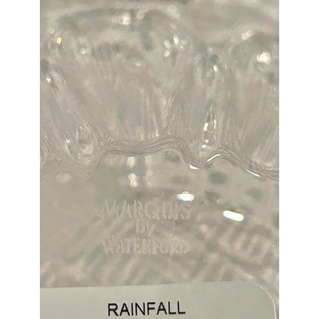2008 Waterford Crystal Marquis Rainfall 8” Bowl For Sale - Image 12 of 12