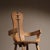 Wood Brutalist Armchairs from De Puydt, Belgium, 1970s, Set of 2 For Sale - Image 7 of 10